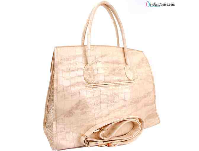 Bartlett Croc Top Handle Handbag Package