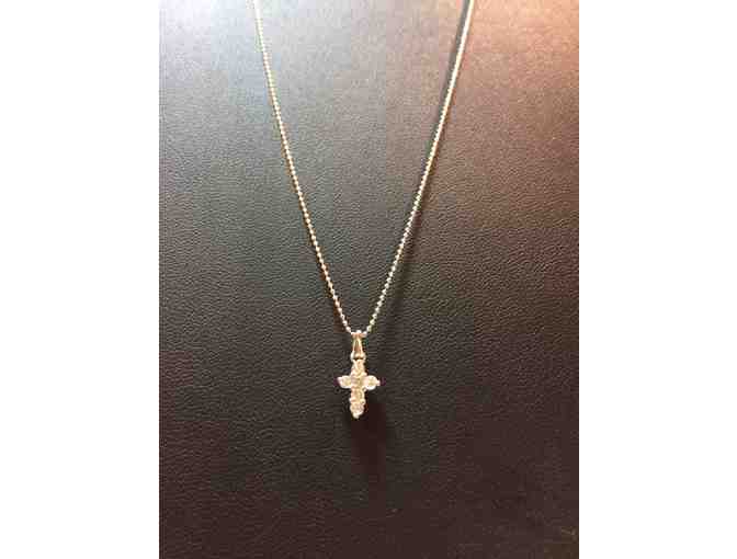 Petite Diamond Cross .28 Carats