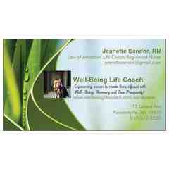 Jeanette Sandor RN, Wellbeinglifecoach