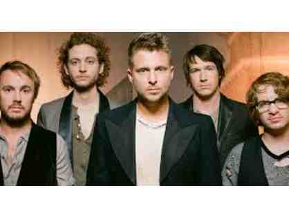 Two tickets to One Republic at Blue Hills Pavillion 6/24/14