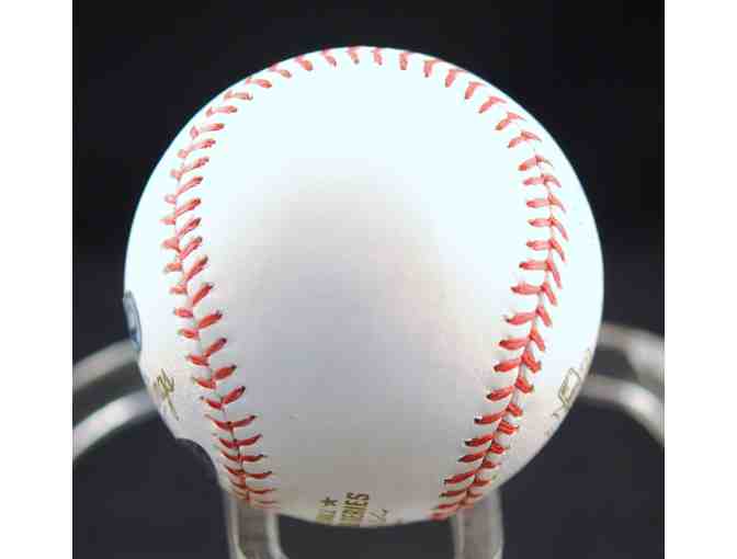 Jon Lester Autographed World Series Baseball