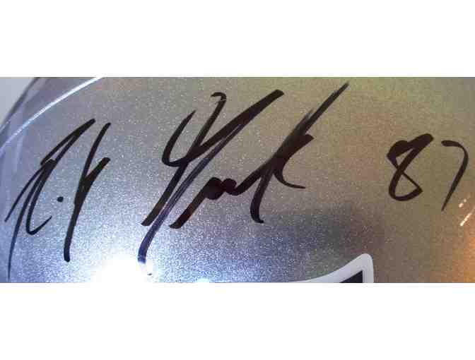 NFL Replica Helmet Autographed by Rob 'Gronk' Gronkowski