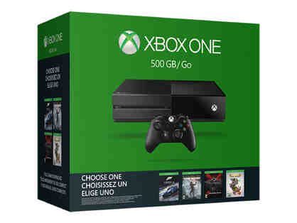 Xbox One 500GB Console Name Your Game Bundle