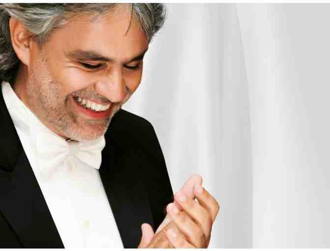 3 Tickets to Andrea Bocelli at TD Garden with parking - 12/17/16 - Photo 1