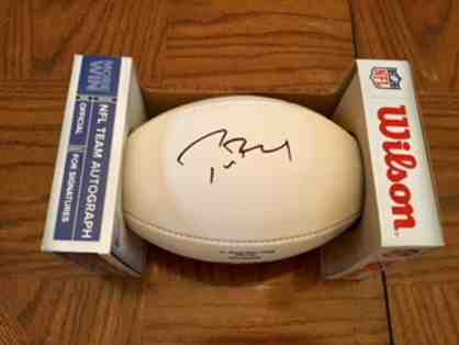 Autographed Tom Brady Football
