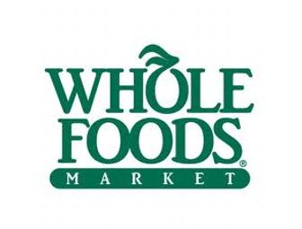 $100 Whole Foods Gift Certificate