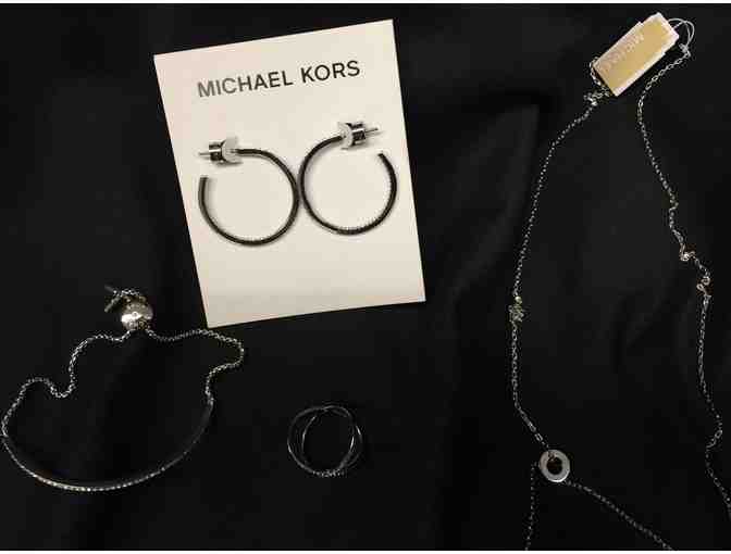Michael Kors Silver Jewelry Set