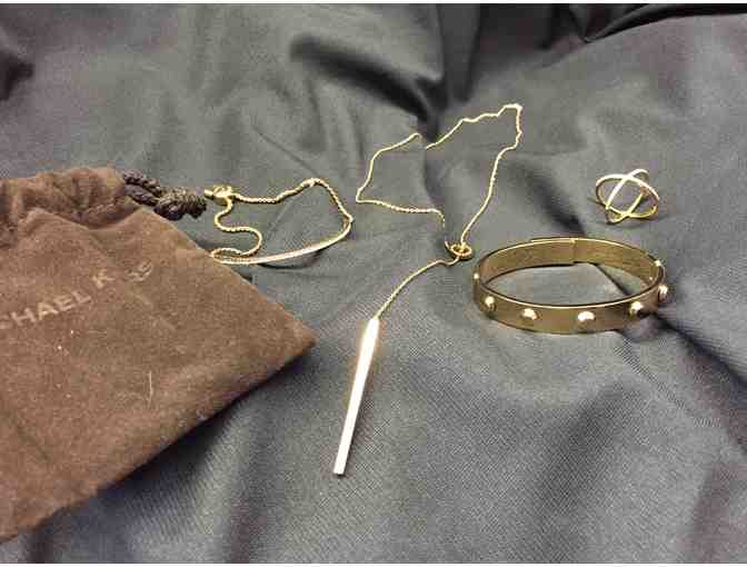 Michael Kors Gold Jewelry Set