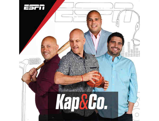 Kap and Co of ESPN Radio In-Studio Tour with Eddie Olczyk - Photo 1