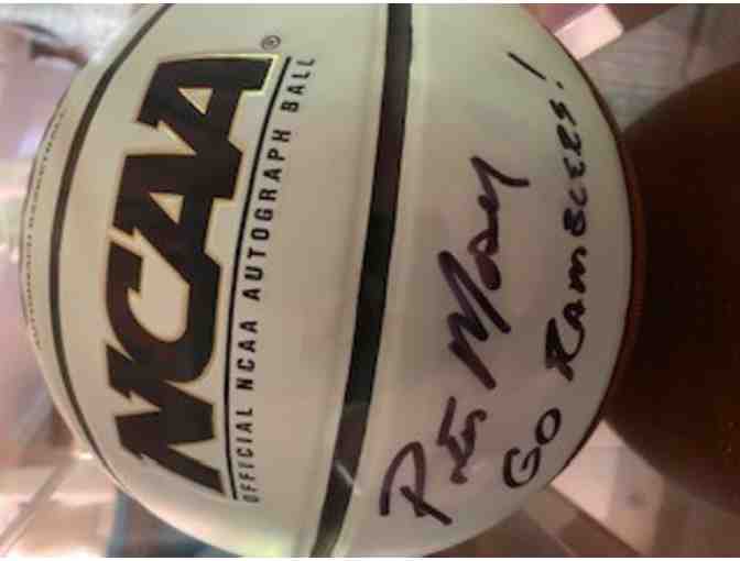 Loyola basketball Coach Porter Moser autographed basketball