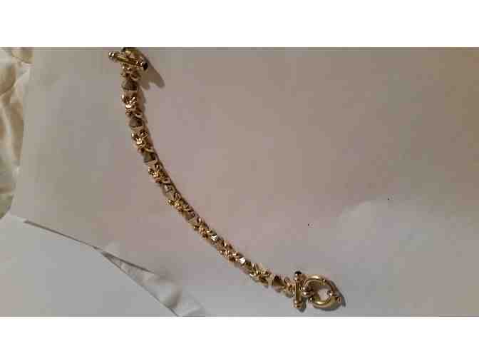 Estate Jewelry-  14kt yellow gold Bracelet