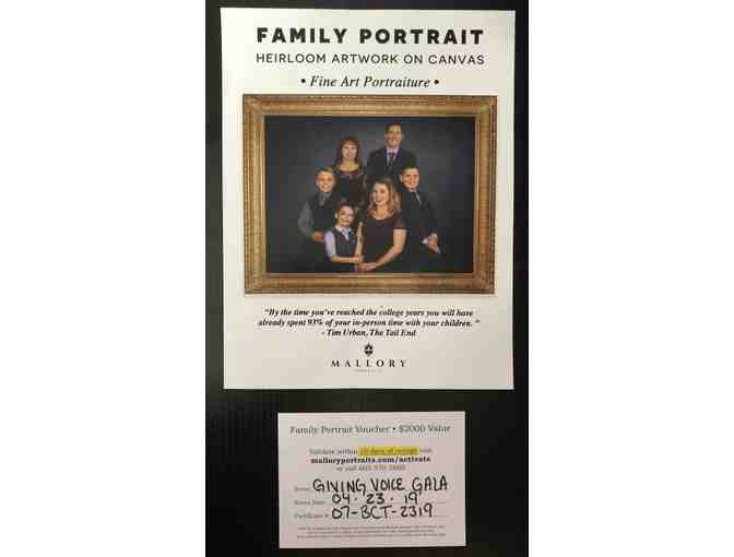 Mallory Portraits - $2,000 Family Portrait Voucher