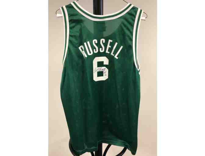 Bill Russell #6 Autographed Signed Memorabilia Boston Celtics Jersey