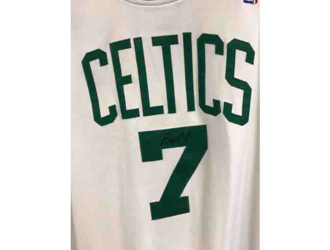 Celtics #7 Al Jefferson Signed Jersey