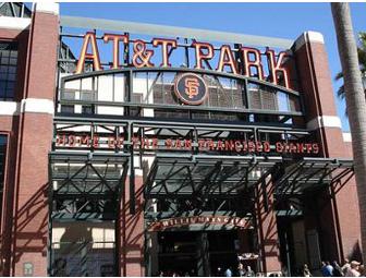 Four Home Plate Tickets, San Francisco Giants