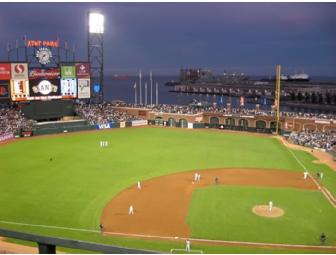 Four Home Plate Tickets, San Francisco Giants