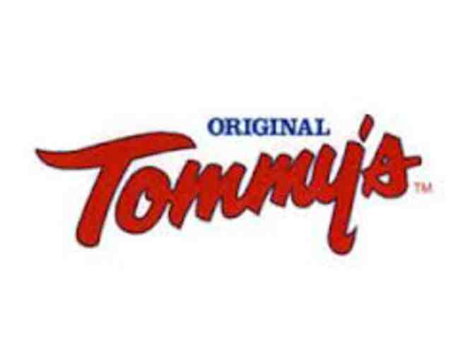 Original Tommy's Burgers 3-Pack: 3 Meals & 3 T-shirts (S, M & L)