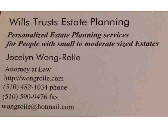 Estate Planning Consultation or credit towards services