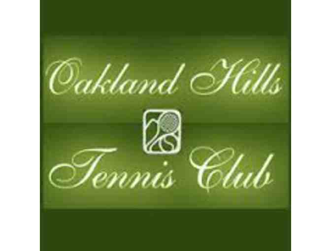 Oakland Hills Tennis Club Membership
