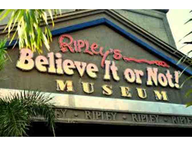Two Honorary Passes to Ripley's Believe It or Not Odditorium, Mirror Maze and Impossible LaserRace