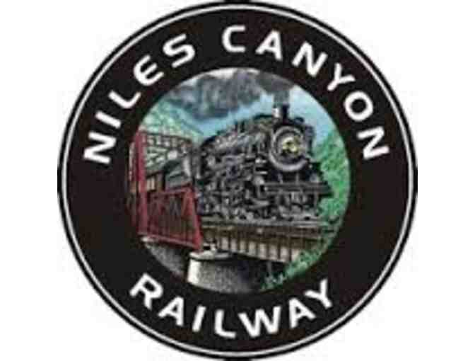 Family Pass for a Train Ride at Niles Canyon