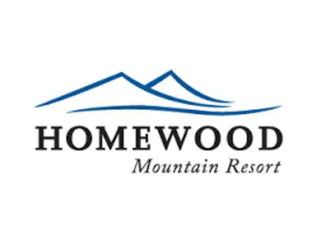 Four Lift Tickets to Homewood Ski Resort