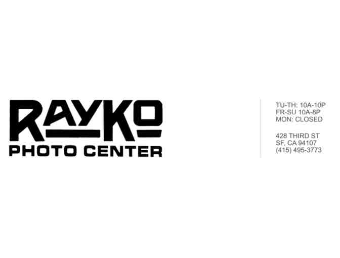 $250 Gift Certificate for any Class at Rayko Photo Center