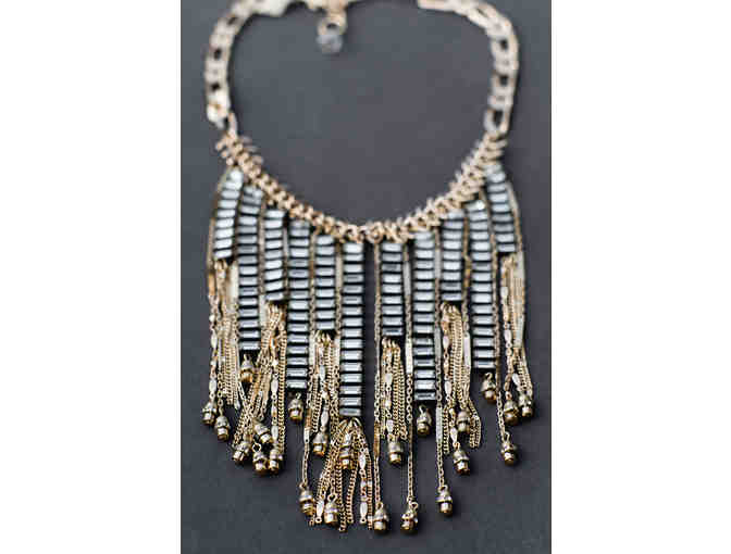 Art Deco Inspired Bib Necklace