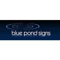 Blue Pond Signs