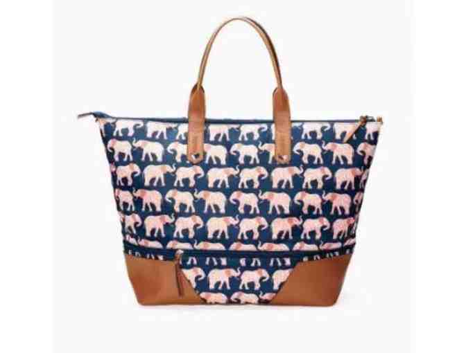 Getaway Navy/Orange Elephant Bag