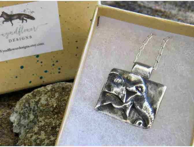 Guida Silver Pendant Necklace commissioned by GSE -  one of a kind!