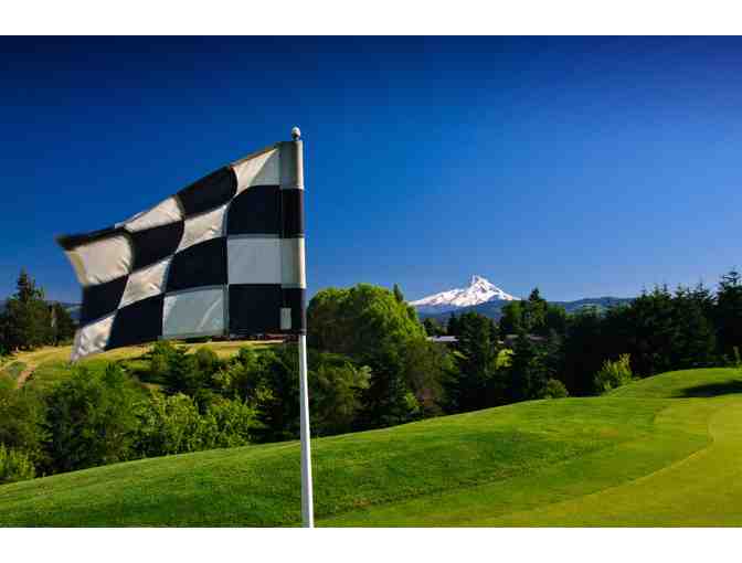 2 passes for 18 hole round of golf, Indian Creek Golf Course, Hood River, Oregon