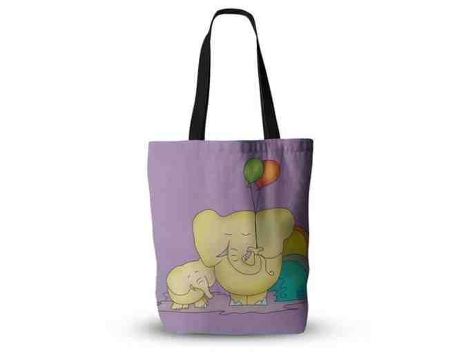 Set of 4  High Quality Whimsical Animal Tote Bags