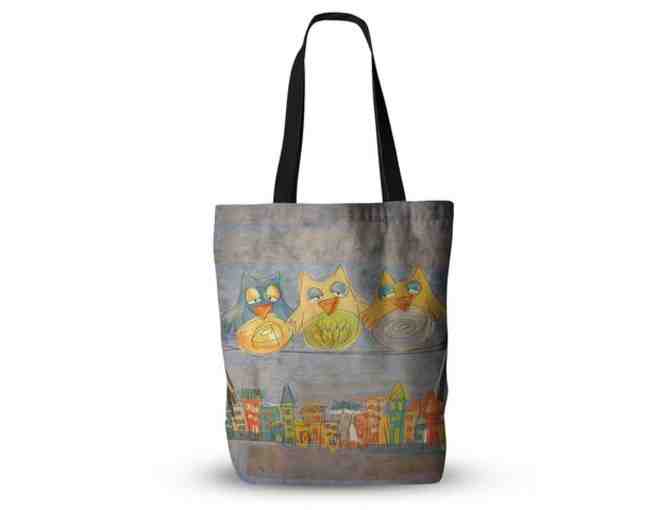 Set of 4  High Quality Whimsical Animal Tote Bags