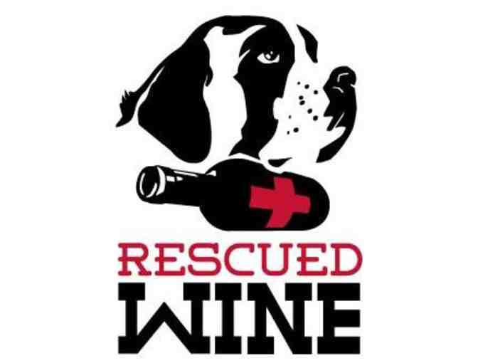 Rescued Wine Candle