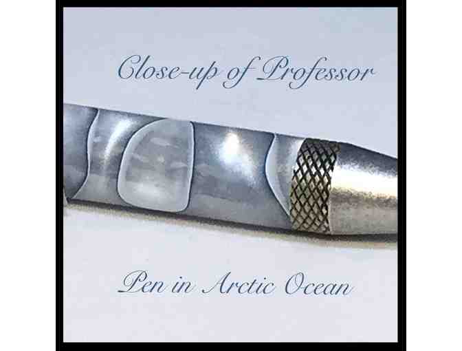 Antique Silver Professor Pen in 'Arctic Ocean'