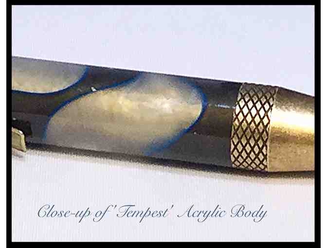 Antique Bronze Professor Pen in 'Tempest'