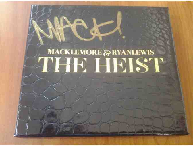 1 Macklemore Autographed The Heist Album with Lots of Cool items