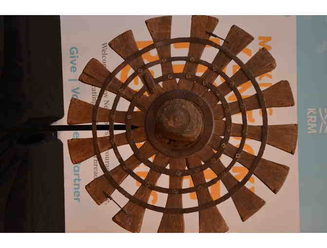 Antique Wheel Decor