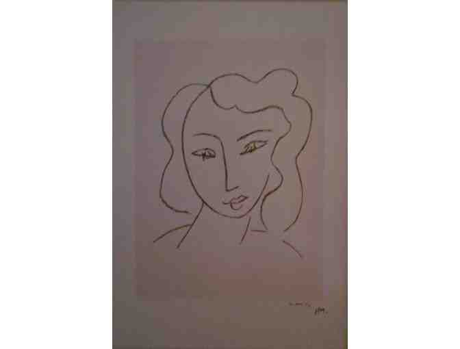 Two Extremely Rare, Initialed Lithographs by Henri Matisse