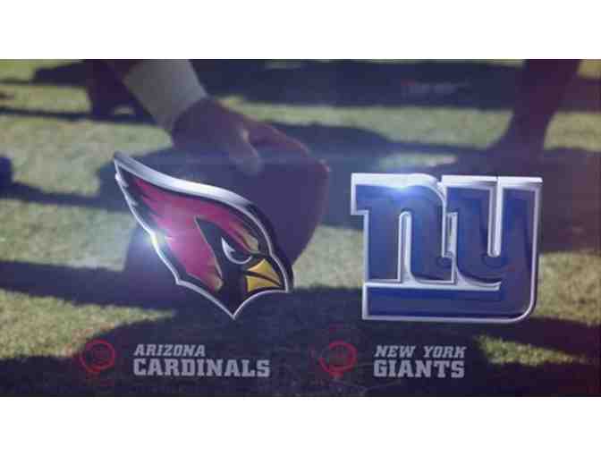 The New York Giants vs. The Arizona Cardinals - Two (2) tickets + Parking Pass
