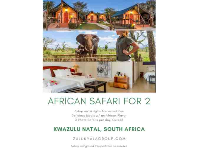 6-day African Safari for Two Adults