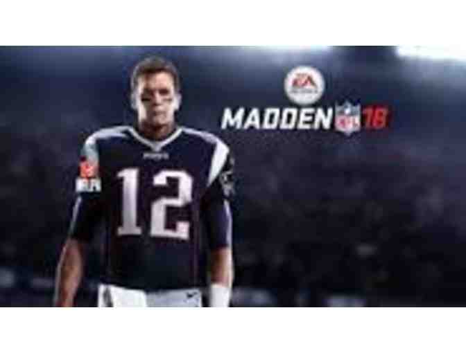 Madden NFL 18 PlayStation 4 video game.*