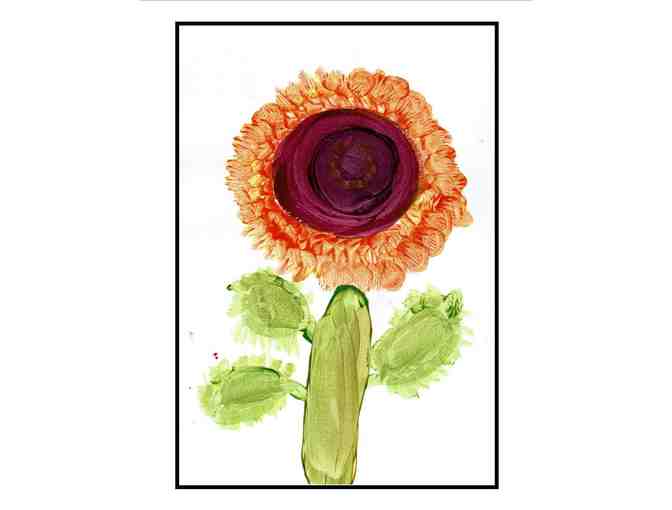 First-Grade Notecards: 'Sunflower'