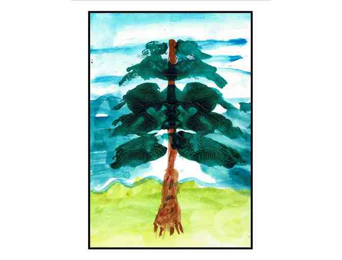 Third-Grade Notecards: 'Coast Redwood'