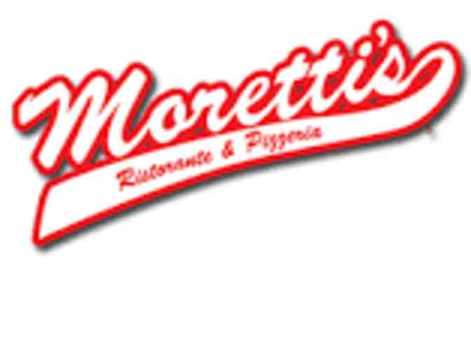 Moretti's Ristorante & Pizzeria - $25 Gift Certificate - Photo 1