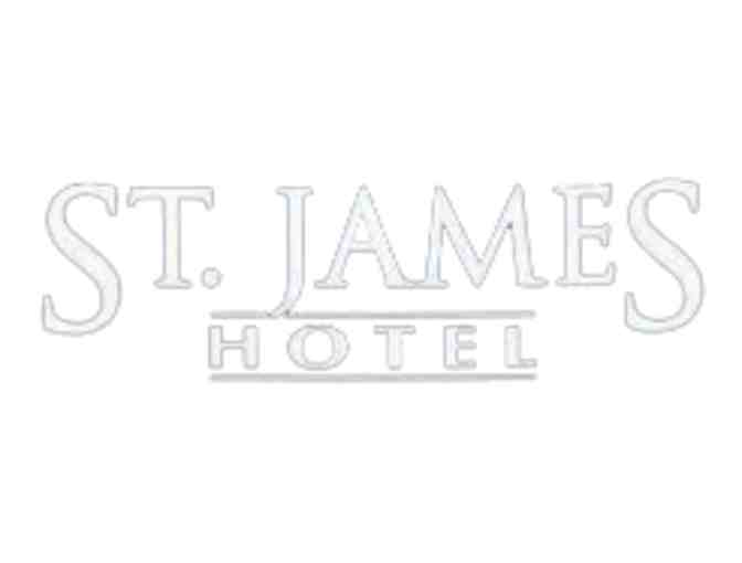Enjoy a Two Night Stay at the St. James Hotel + Two tickets to the WWII Muesum
