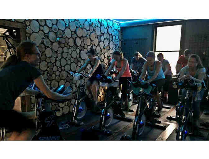 10 class indoor cycling package at Kennebunkport Bicycle Company