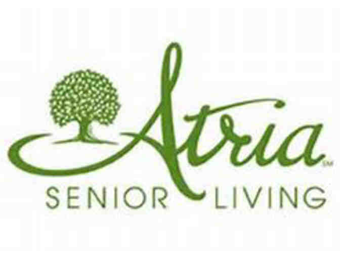 Private, gourmet dinner for six, prepared by the chef at Atria Senior Living