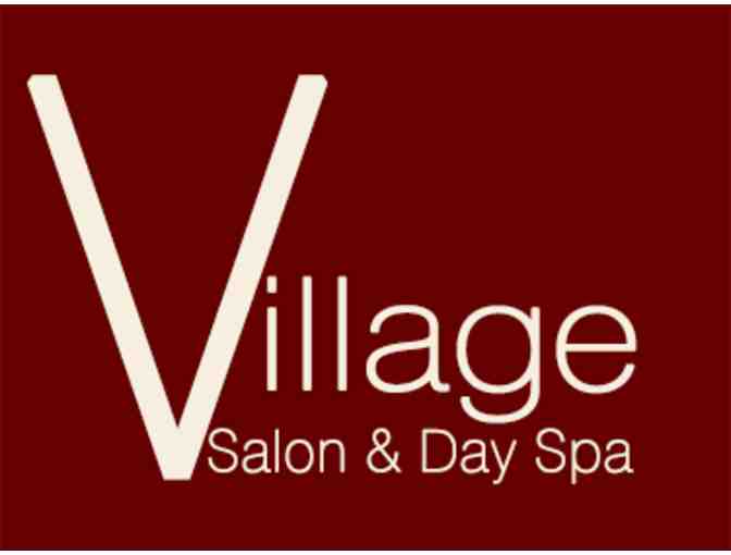 $100 gift certificate to Village Salon & Day Spa